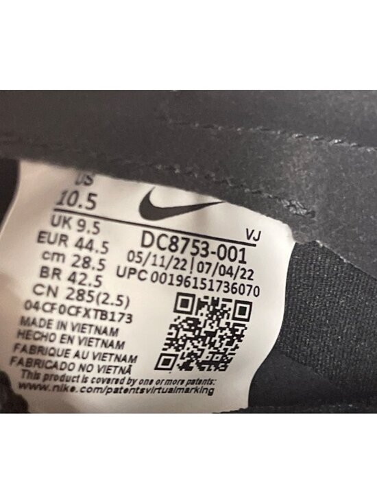 Nike Zoom Rival Sprint Track Spikes DC8753-001 Size 11.5 Black Bag Hardware NEW